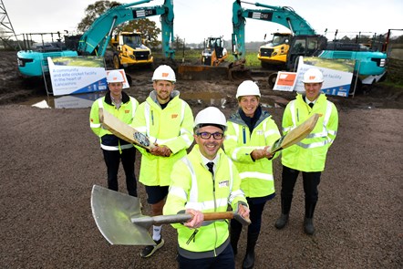 John Hartnett, Tom Bailey, County Councillor Aidy Riggott, Phoebe Graham, Mark Chilton