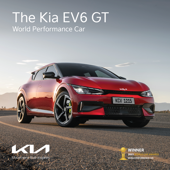 Kia EV6 GT crowned World Performance Car of the Year 2023: World COTY EV6