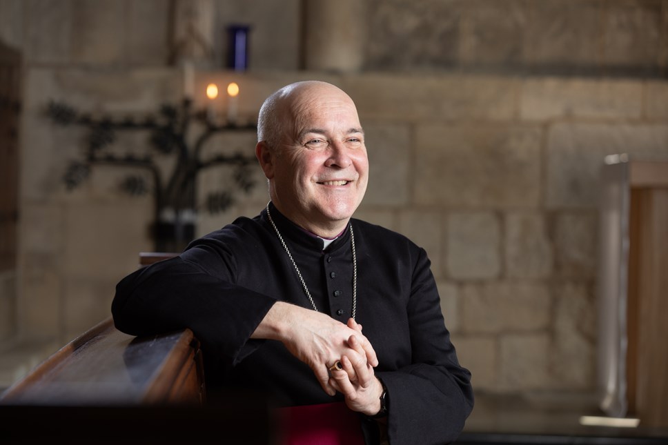 Archbishop Stephen Cottrell cassock landscape