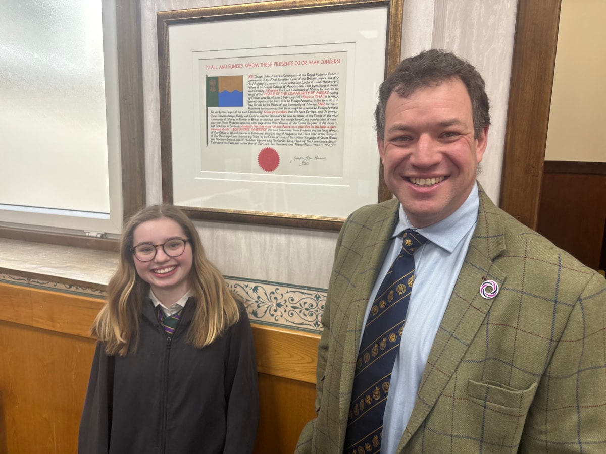 Moray Flag letters patent 4