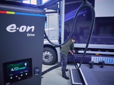 testing lab electric lorry