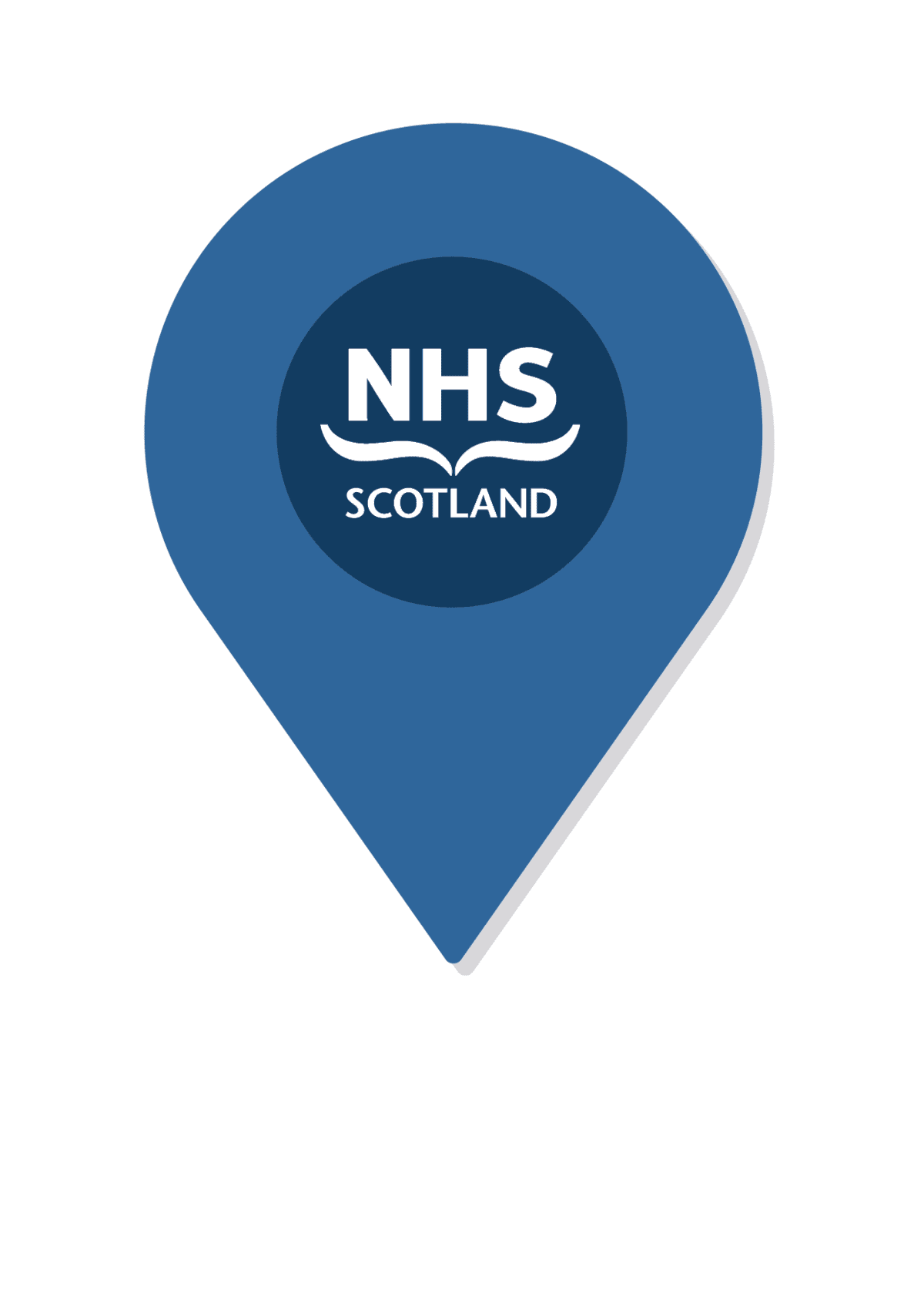 Place NHSScotland blue