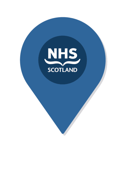 Place NHSScotland blue