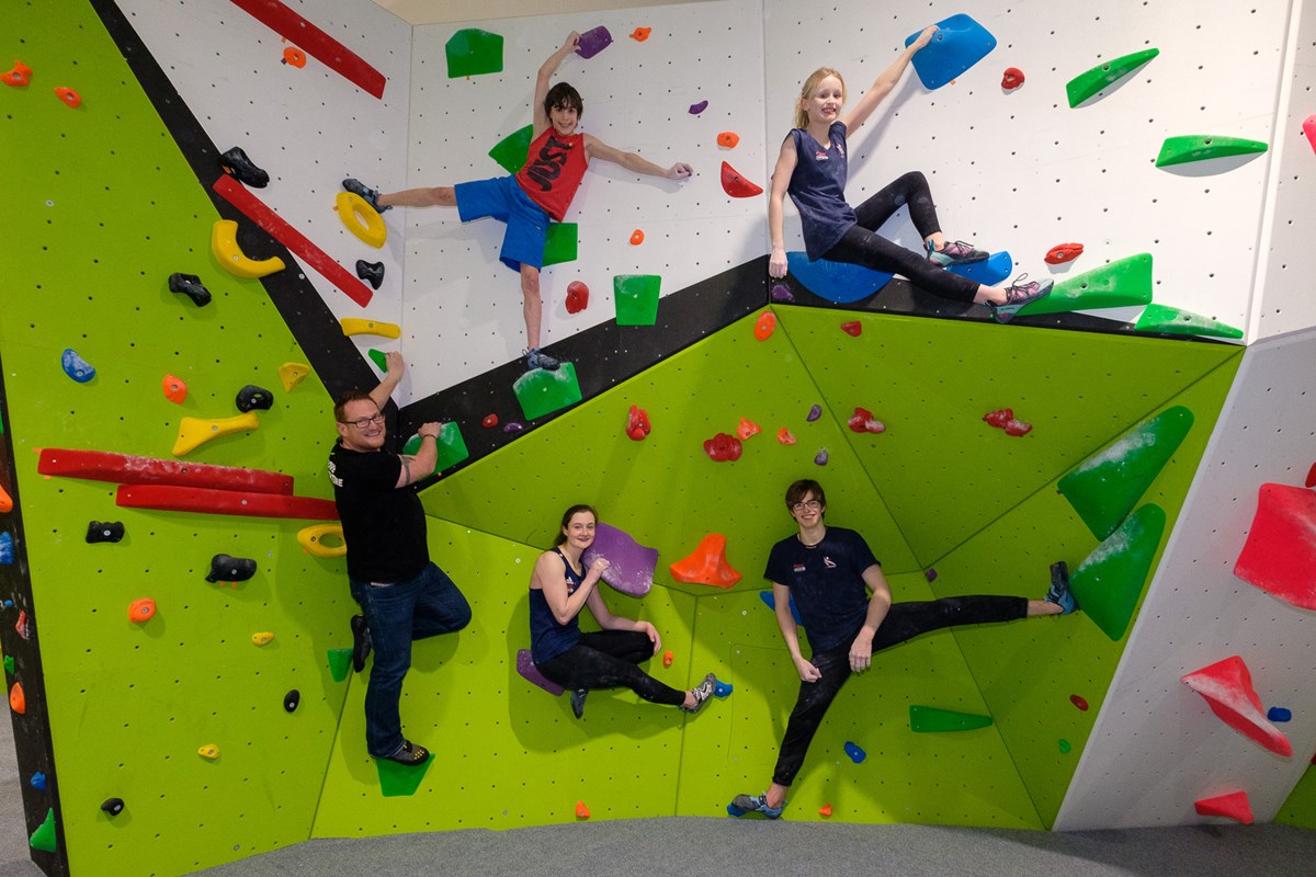 Above Adventure bouldering