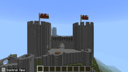 Cadw Cymru - Minecraft2 - Conwy Castle2-2