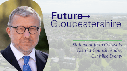 Future Gloucestershire Cllr Mike Evemy statement