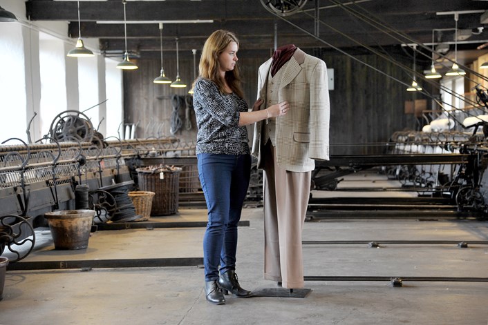Yorkshire suit is made to measure for Big Apple’s fashion exhibition