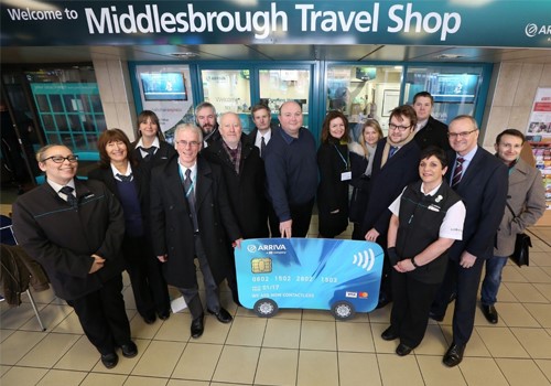 North East first to benefit as Arriva launches contactless payment