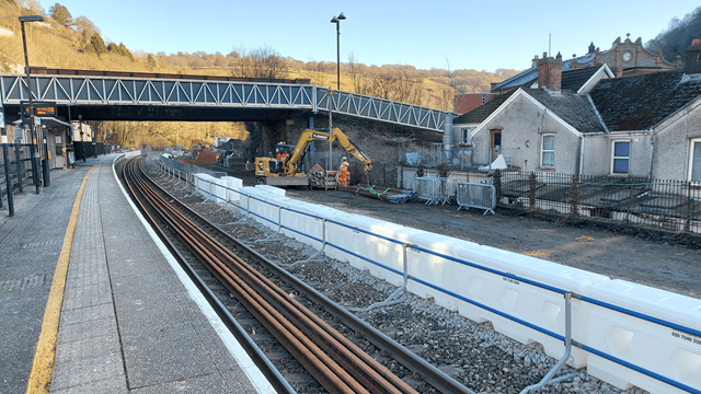 Network Rail urges passengers to check before they travel as multi-million-pound Ebbw Vale upgrade continues: Llanhilleth station hero
