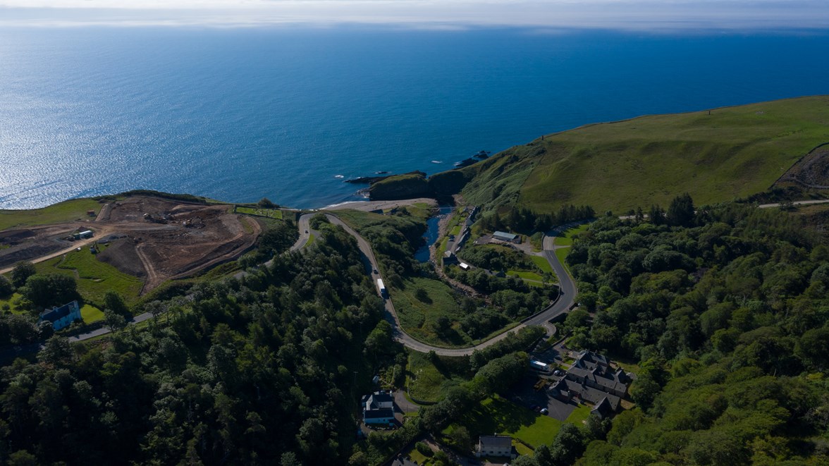 Berriedale Braes looking south east Aug 19