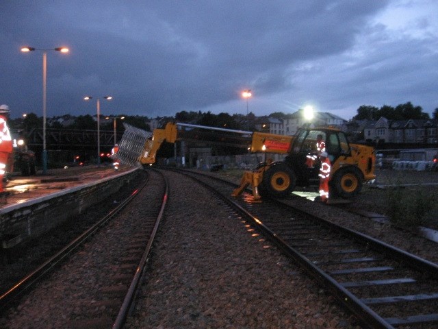 Engineers working round the clock: Newport station revamp