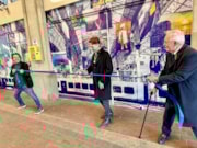 200 years of Romance ribbon cutting: 200 years of Romance ribbon cutting