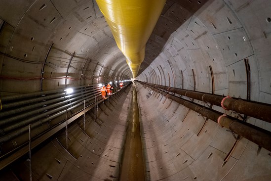 Inside the Long Itchington Wood Tunnel.-2