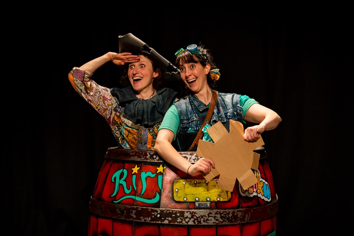 Two in a Barrel by Sarah Rose Graber. Photo credit - Andy Catlin