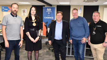 Shop local week Kilmarnock visit