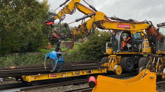 Portsmouth Direct Upgrade picture of engineering train: Portsmouth Direct Upgrade picture of engineering train