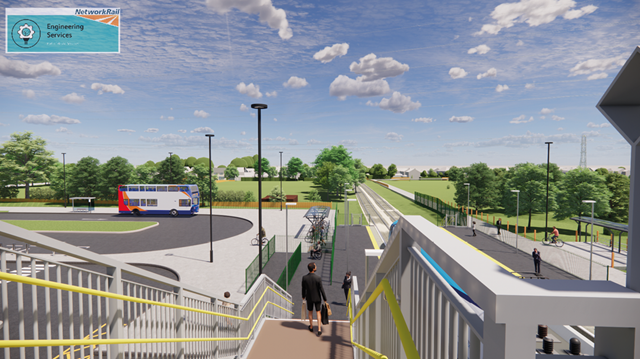 Proposed appearance of Haxby Station, credit Network Rail (5): Proposed appearance of Haxby Station, credit Network Rail (5)
