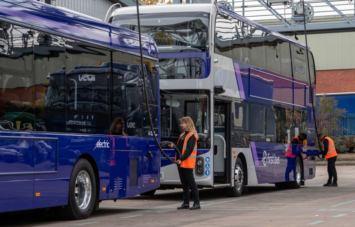 Calibre D2D charging two new EVs with First Charge