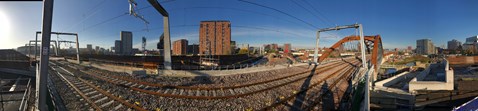 Ordsall Chord panorama