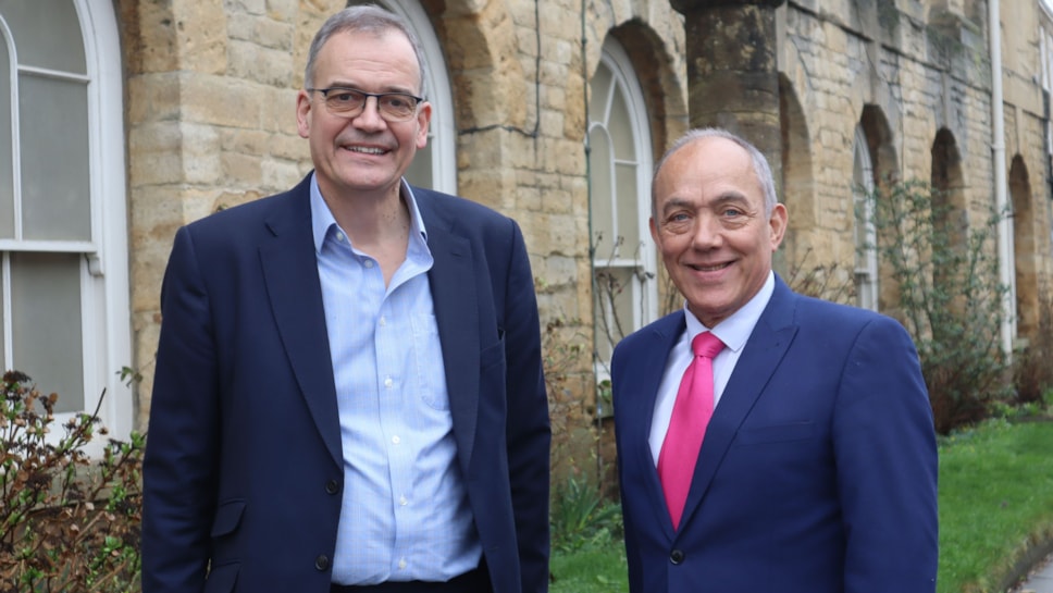Cllr Alaric Smith and Cllr Andy Graham