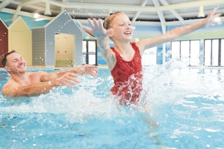 Indoor pool at Littlesea