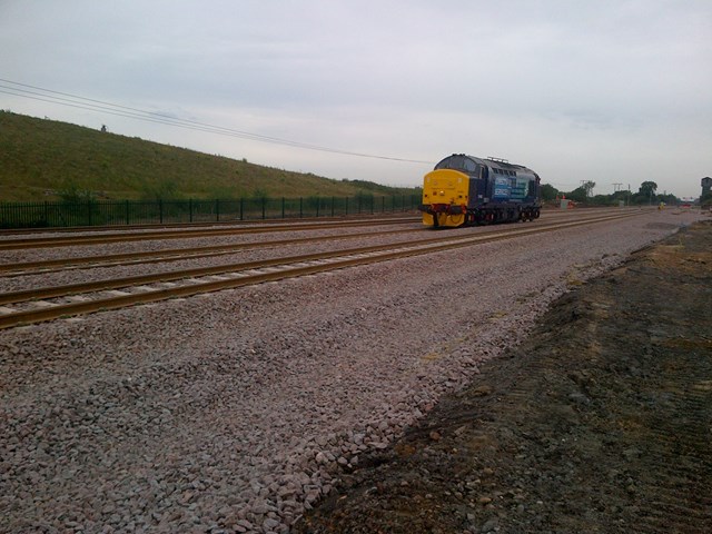 Route proving train 10.20 02.02.13