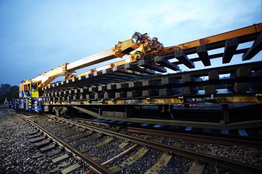 New railway track ready for installation: £10m Devon investment