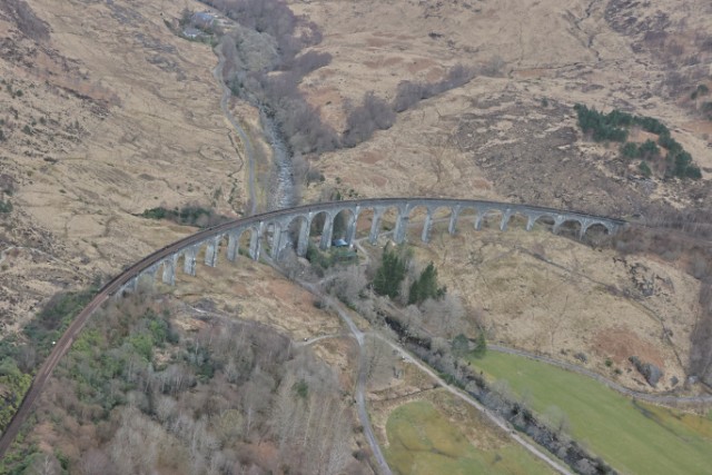 Glenfinan Viaduct air ops (3): Glenfinan Viaduct air ops (3)