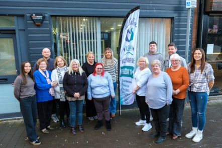 Killie Kin Care with the team from SL33