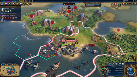 Civilization VI Leader Pass - Screenshots - Harald Bonus from Defeating