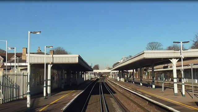 South Croydon driver's eye view