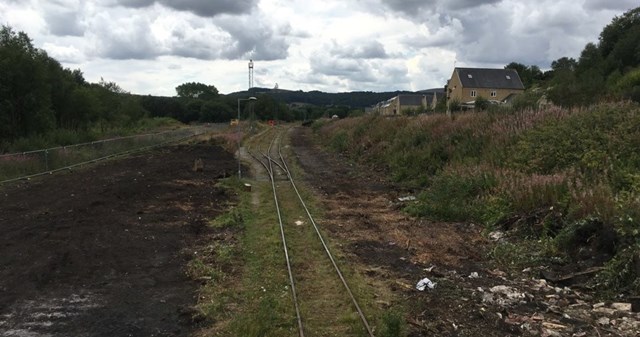 Buxton sidings before regeneration