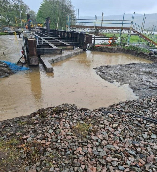 Black Bridge flooding May 2021