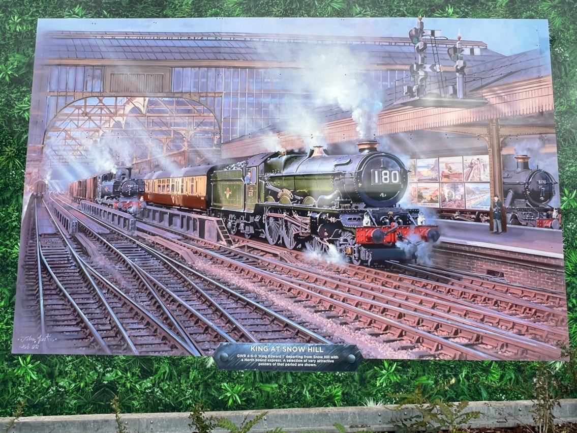 King at Snow Hill artwork