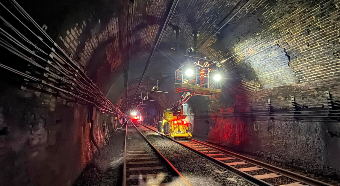 Working inside Severn Tunnel 2025 16.9