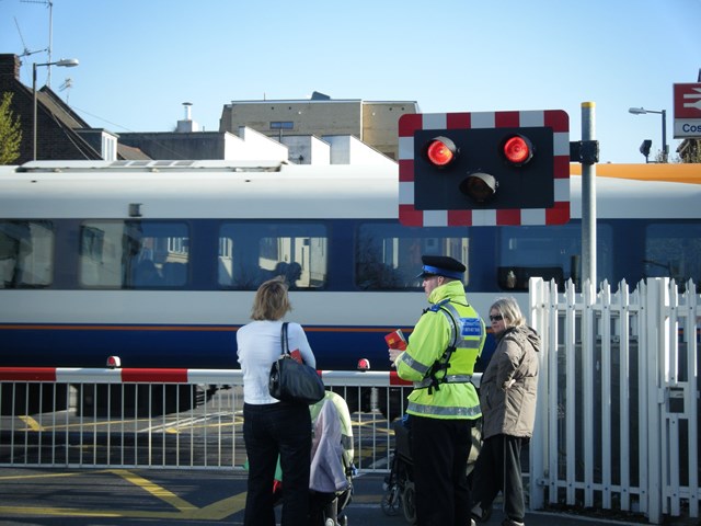 Level Crossing Awareness Day - Cosham