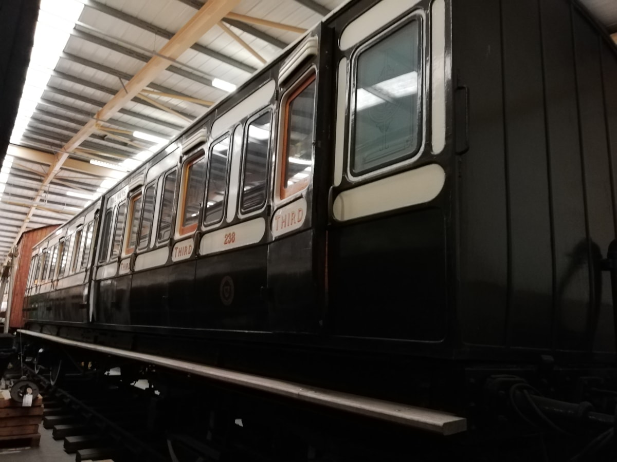 Cambrian Railways 1st/3rd carriage no.238