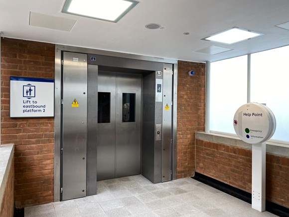 TfL Iage - New lift at Osterley Station 2