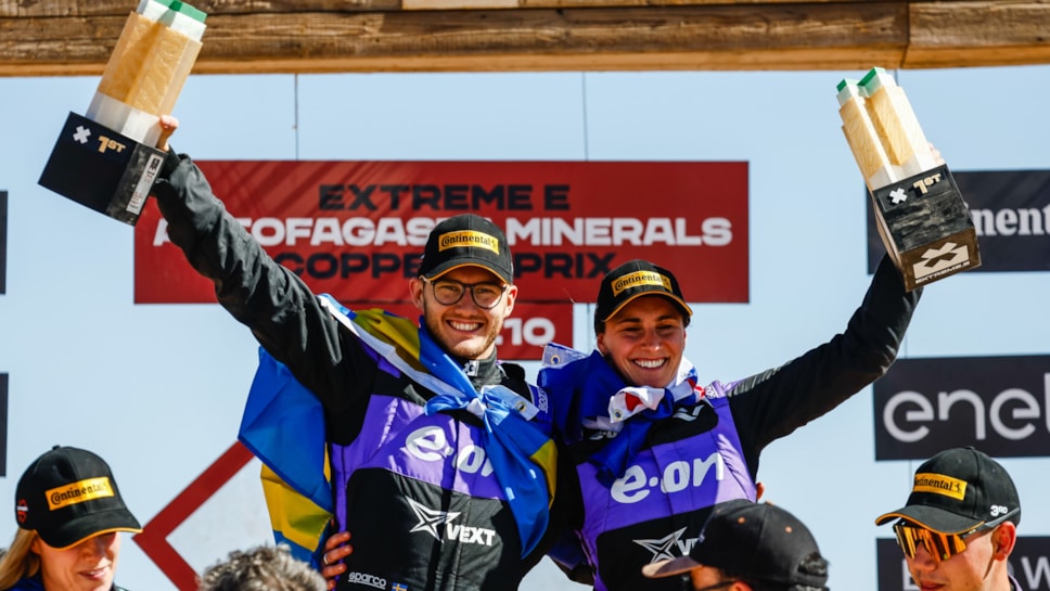 Chile, Extreme E, Antofagasto, 2023, Kevin Hansen and Molly Taylor