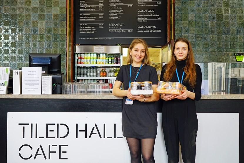 City’s museums and galleries give NHS workers a tasty boost: TiledHallCafeStaff