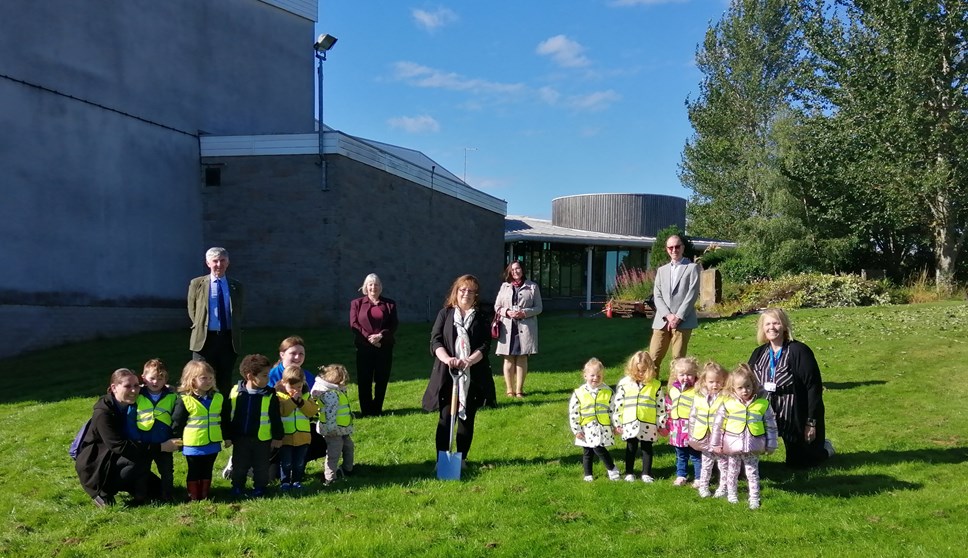 Turf cutting - new Keith nursery