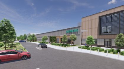 Siemens Mobility to invest £100m in state-of-the-art factory in Chippenham, UK: New Site Entrance
