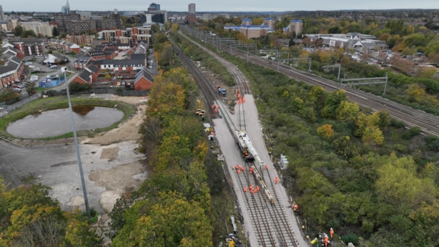 Passengers thanked as train services resume between Wokingham and Reading after vital upgrade work: Network Rail)-34