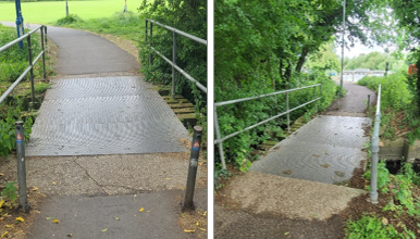 King's Meadow footbridge 2