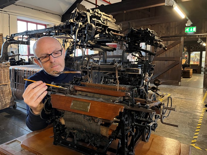 Museum’s textile titan looms large over tiny twin: image00020