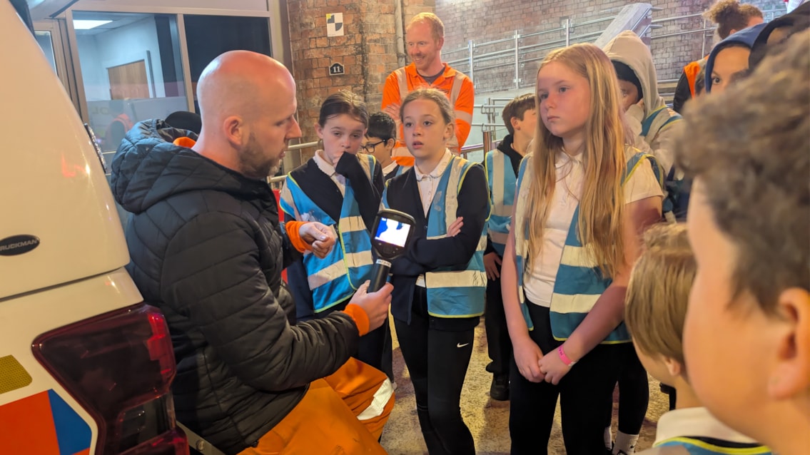 Learning the life of a Network Rail mobile operations manager