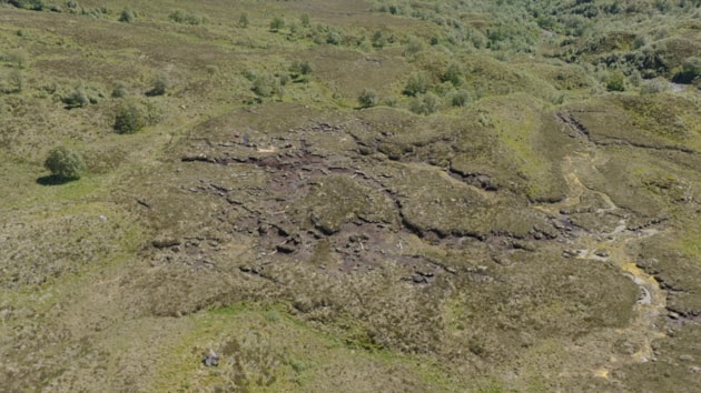 Eroded peatland at Creag Meagaidh NNR ©Peatland ACTION