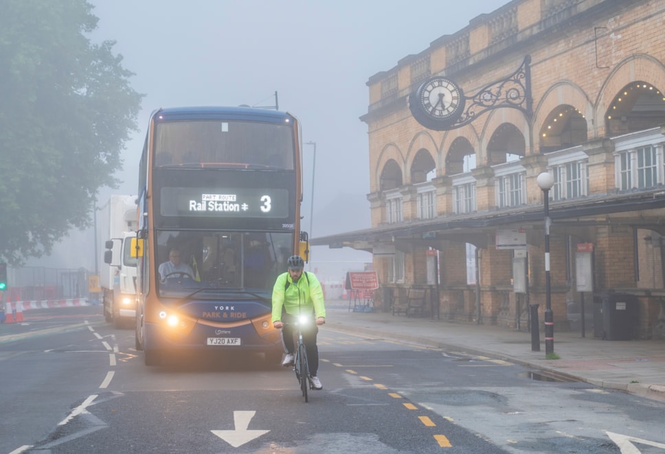 Service 3 at York station 21 July 2025