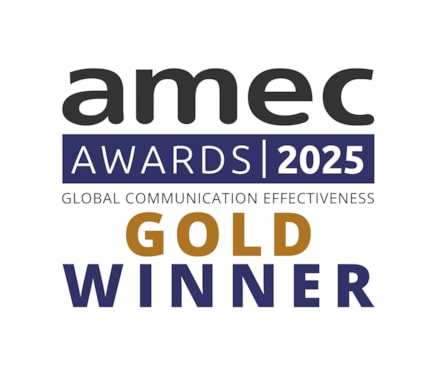 AMEC-Awards-2025 – Winner Gold