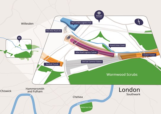 Atlas Road Logistics Tunnel Infographic